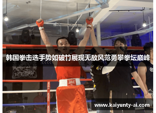 韩国拳击选手势如破竹展现无敌风范勇攀拳坛巅峰